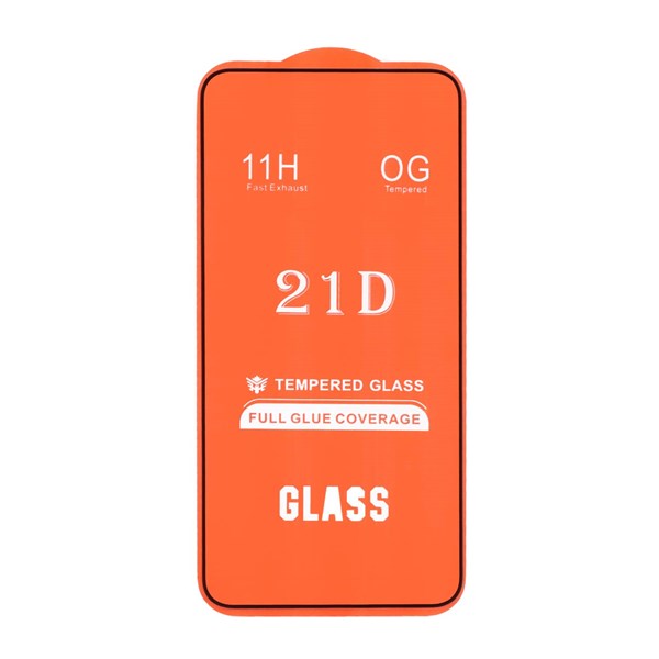 محافظ صفحه نمایش شیشه ای Samsung Galaxy S23 FE / A54 / Honor 400 - Full Cover 21D