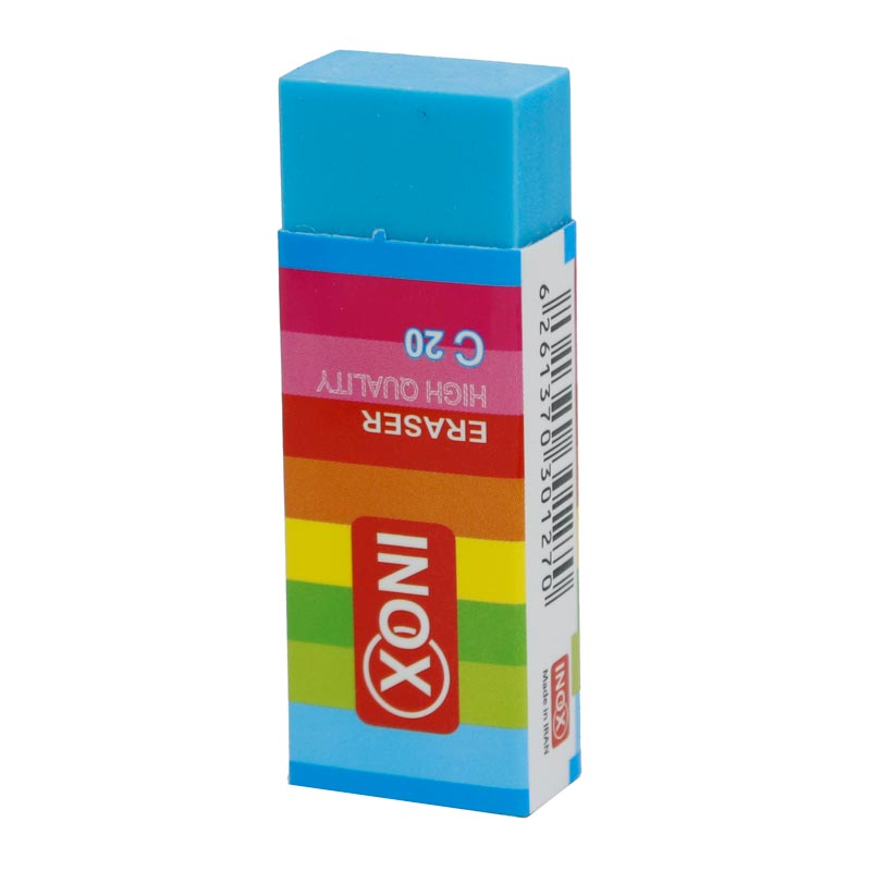پاک کن رنگی اینوکس C20 بسته 20 عددی
