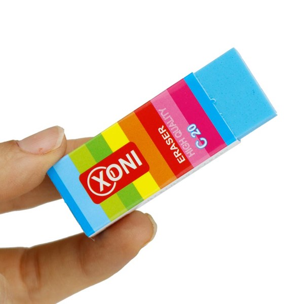 پاک کن رنگی اینوکس C20 بسته 20 عددی
