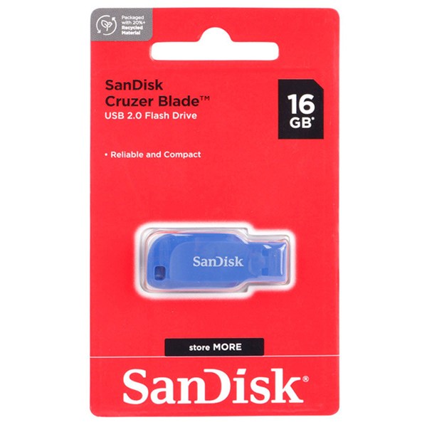 فلش 16 گیگ سن دیسک SanDisk Cruzer Blade