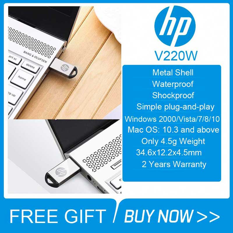 فلش 32 گیگ اچ پی hp v220w