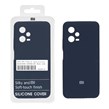 قاب سیلیکونی پاک کنی اورجینال درجه یک Xiaomi Poco X5 / Redmi Note 12 5G - سرمه ای (پک دار)