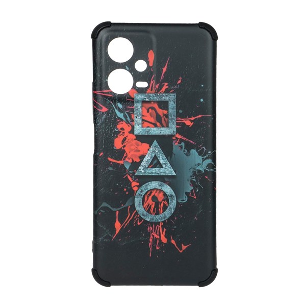 قاب طرح دار بامپردار Xiaomi Redmi Note 12 5G / Poco X5 5G - طرح 4309