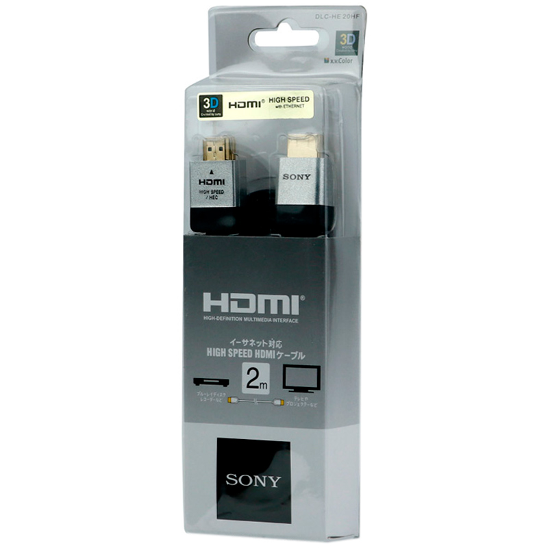 کابل HDMI 4K سونی 3D Flat طول 2 متر