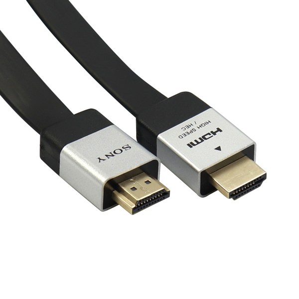 کابل HDMI 4K سونی 3D Flat طول 2 متر