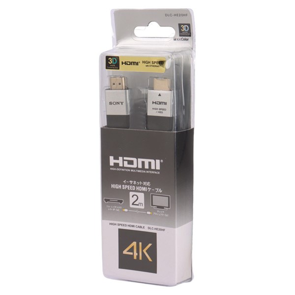 کابل HDMI 4K سونی 3D Flat طول 2 متر