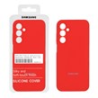 قاب سیلیکونی پاک کنی اورجینال درجه یک Samsung Galaxy A25 5G - قرمز (پک دار)