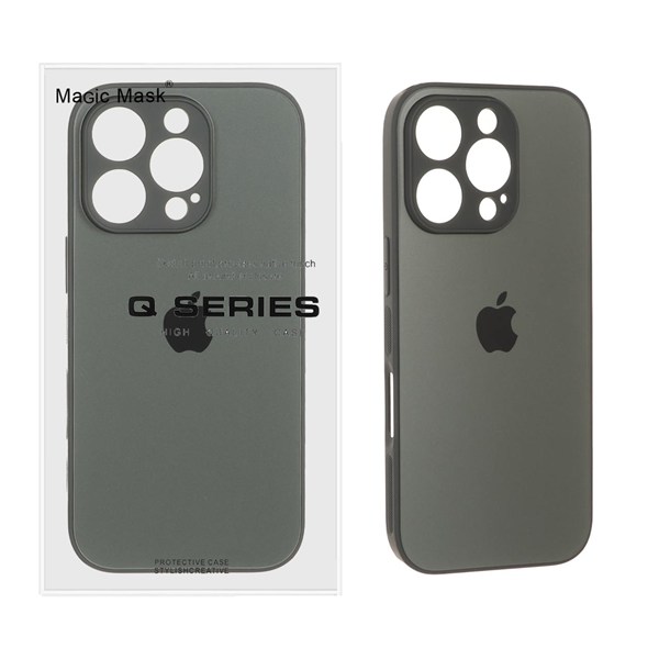 قاب اورجینال PVD ضدخش Magic Mask مدل Apple iPhone 16 Pro - سبز (پک دار)