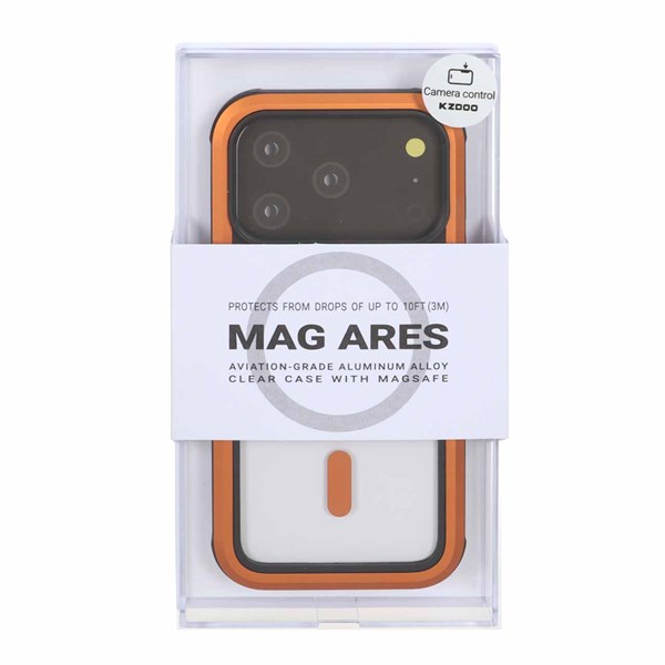 قاب Original KDoo MAG ARES مدل Apple iPhone 17 Pro - نارنجی (پک دار) - NTC