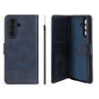 کیف موبایل مگنتی Crystal داخل مخمل Samsung Galaxy A37 - سرمه ای