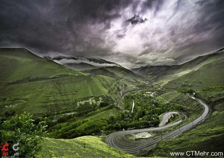 جاده چالوس استان البرز