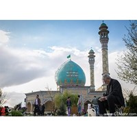 قبرستان امامزاده طاهر (ع) کرج استان البرز