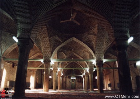مسجد جامع سرخ مهاباد استان آذربایجان غربی