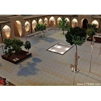 حیاط قهرمانی استان قزوین