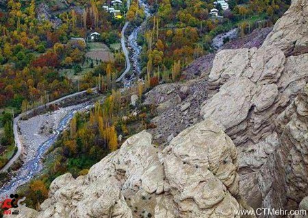 دره اندج رود استان قزوین