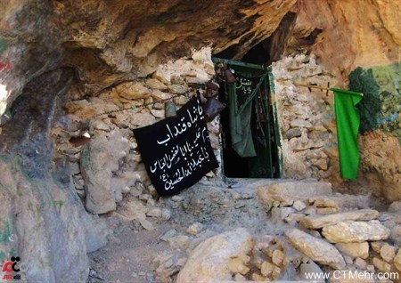 غار شاه قنداب شهرضا استان اصفهان