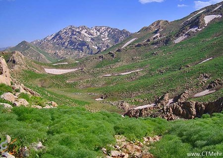کوه قله بَرد مریوان استان کردستان کوه قله بَرد مریوان استان کردستان