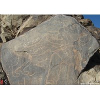 سنگ نگاره کال جنگال استان خراسان جنوبی