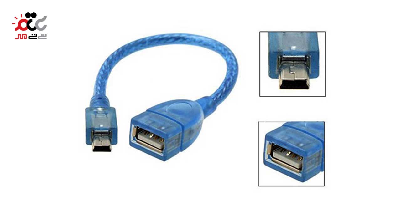 کابل دوربین مادگی USB ایکس پی طول 30 سانتی متری