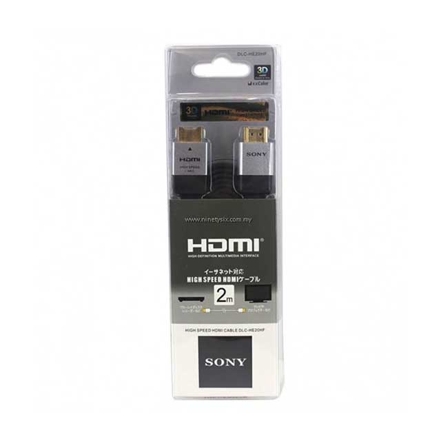 کابل تصویر HDMI سونی مدل DLC-HE20HF طول 2 متر