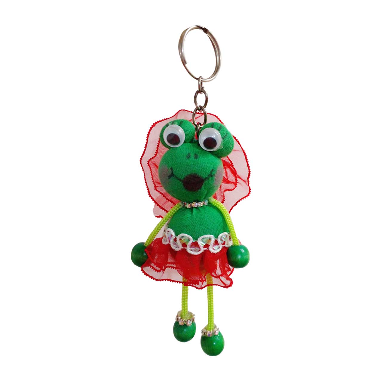 عروسک جورابی آرامیس مدل قورباغه سرسوئیچی دخترانه