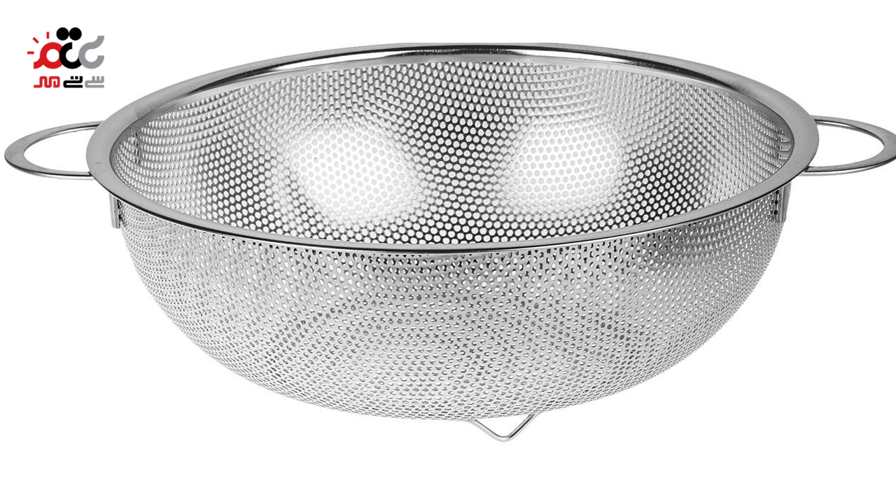 آبکش استیل مدل پانچ مجموعه 10 عددی