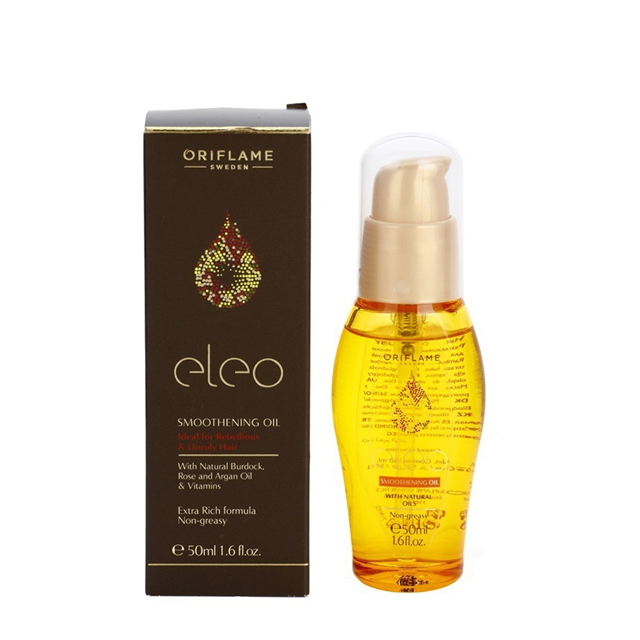روغن مو آرگان مناسب موهای رنگ شده مدل eleo اوریفلیم 50 میلی لیتری