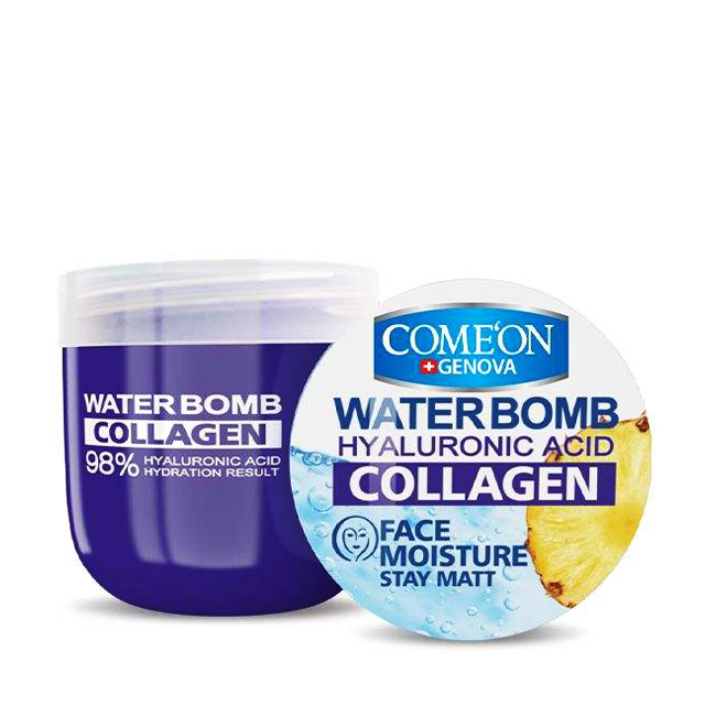 کرم آبرسان کامان سری واتربمب مدل collagen حجم 200 میلی لیتری