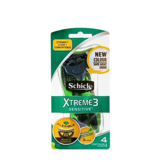 خودتراش شیک مدل xtreme3 new بسته 4 عددی