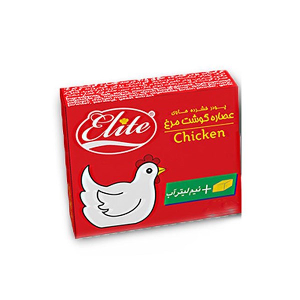 پودر فشرده حاوی عصاره گوشت مرغ الیت 10 گرمی