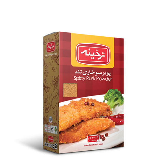 پودر سوخاری تند ترخینه 200 گرمی