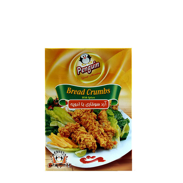 آرد سوخاری همراه با  ادویه  پنگوئن 300 گرمی