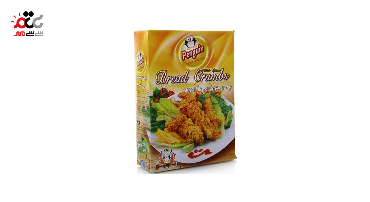 آرد سوخاری همراه با  ادویه  پنگوئن 300 گرمی