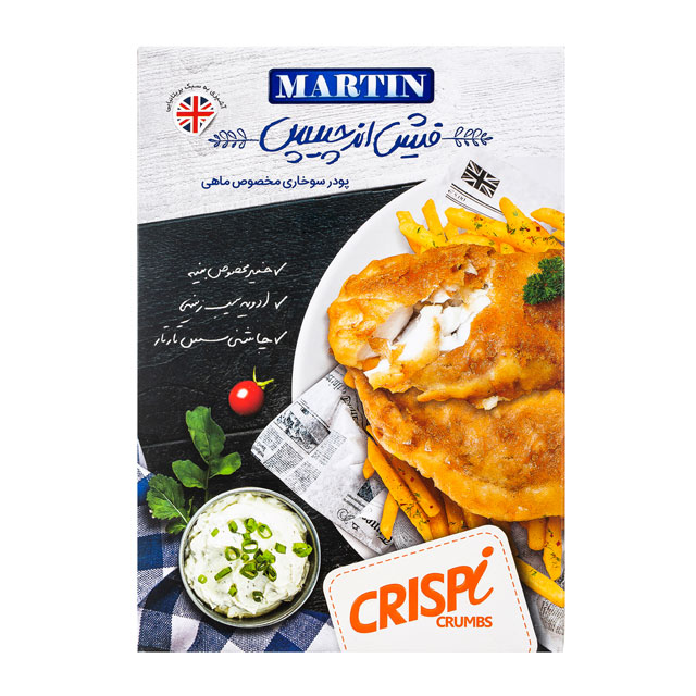 پودر سوخاری مخصوص ماهی مارتین 170 گرمی 