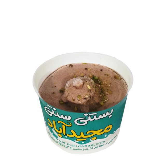 بستنی کاسه ای کاکائویی مجید آباد 110 گرمی