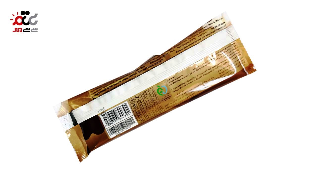بستنی شیری شکلاتی میرکس میهن 70 گرمی