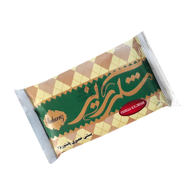 بستنی حصیری زعفرانی شکرریز 88 گرمی