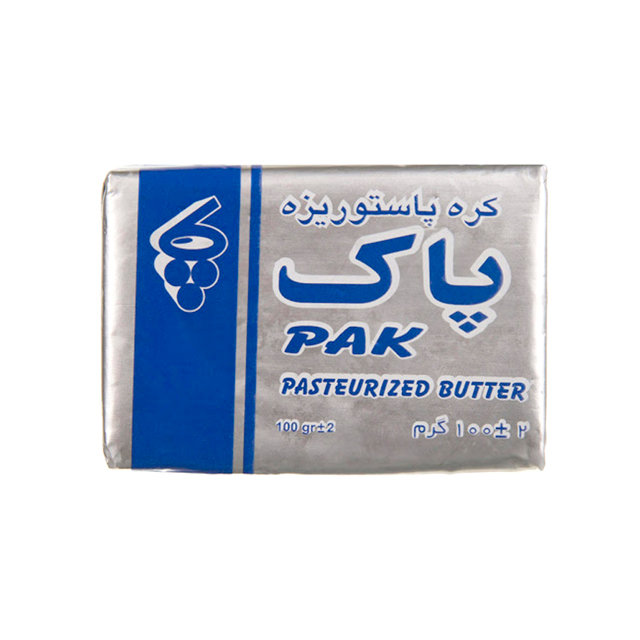 کره پاستوریزه پاک 100 گرمی