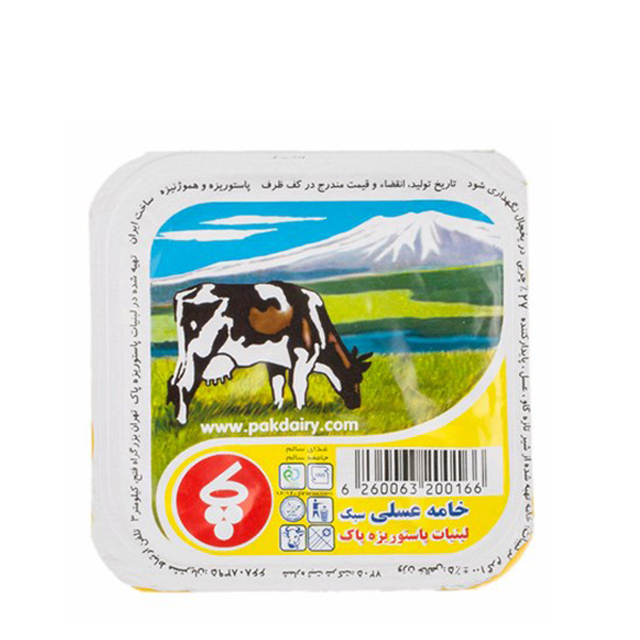 خامه عسلی پاک 100 گرمی