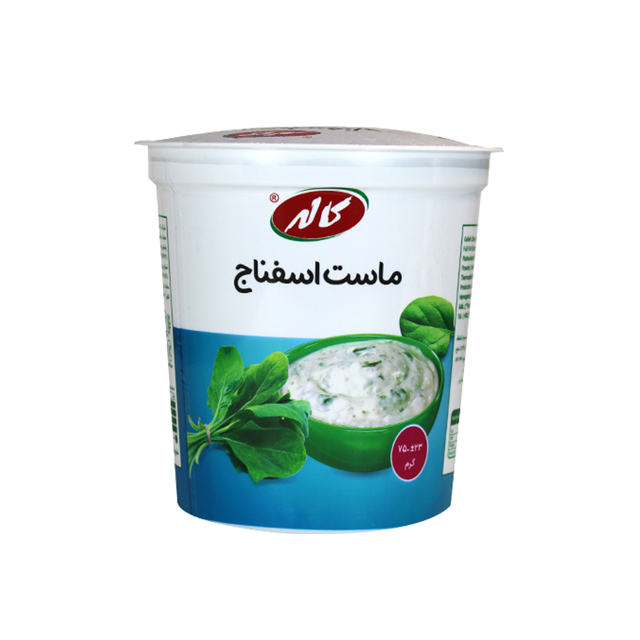 ماست اسفناج کاله 750 گرمی