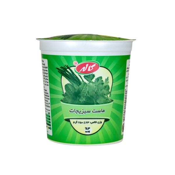 ماست سبزیجات کاله 750 گرمی