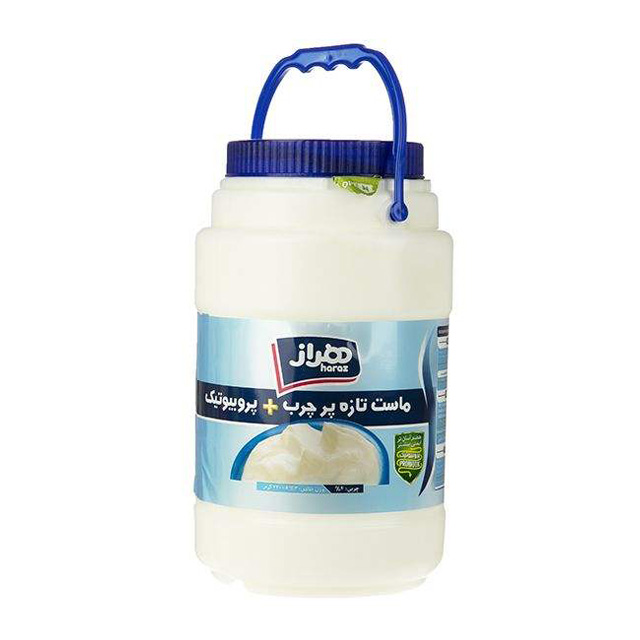 ماست تازه پرچرب هراز 2200 گرمی