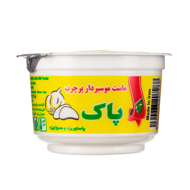 ماست پرچرب موسیر پاک 250 گرمی 