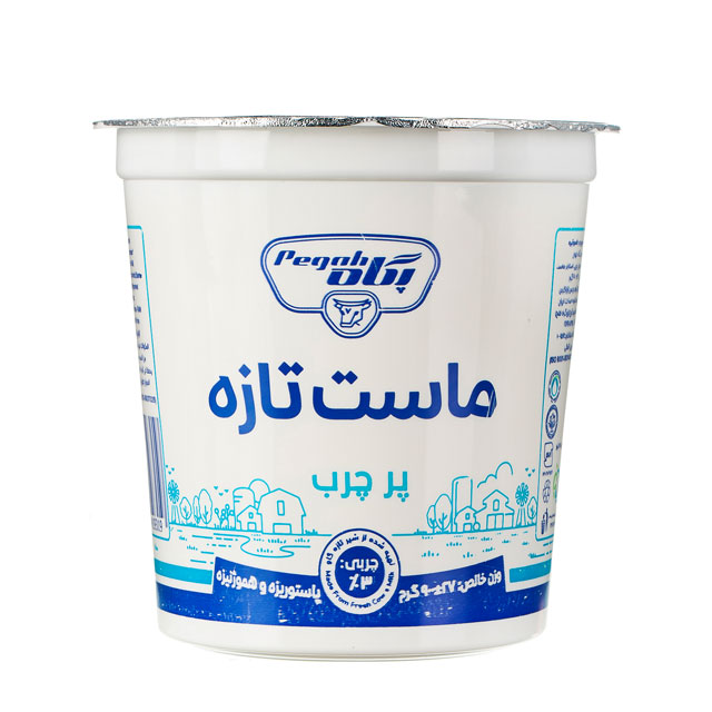 ماست تازه پرچرب پگاه 900 گرمی