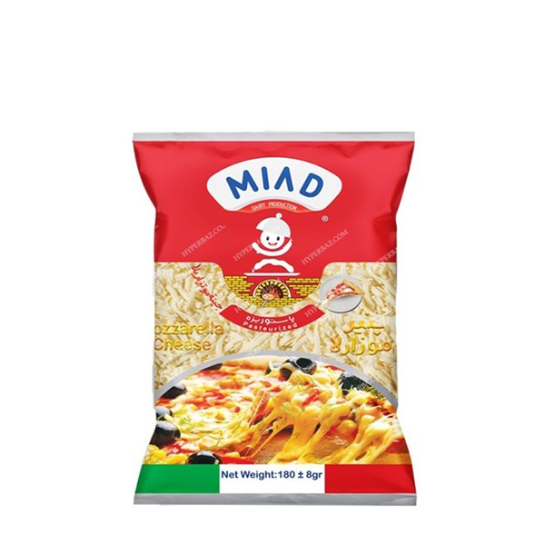 پنیر موزارلا پر چرب میعاد 180 گرمی