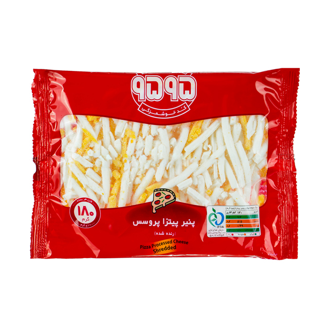 پنیر پیتزا پروسس 9595 رنده شده 180 گرمی 
