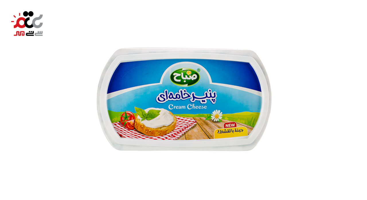 پنیر خامه ای صباح  350 گرمی