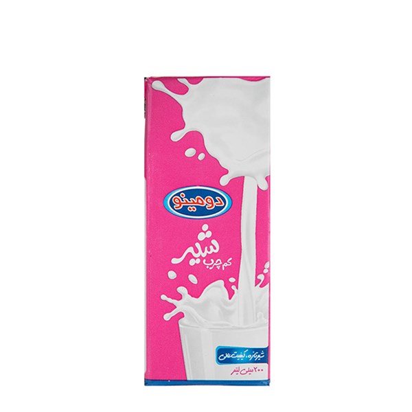 شیر کم چرب دومینو 200 میلی لیتری