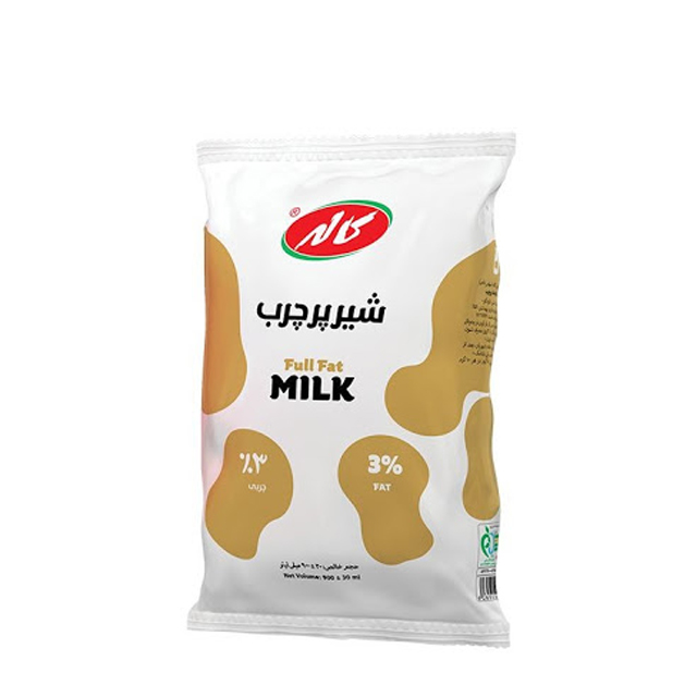 شیر پر چرب کاله 800 میلی لیتری