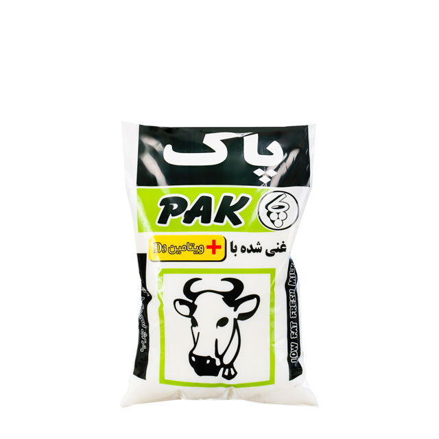 شیر پاکتی کم چرب پاک 800 میلی لیتری